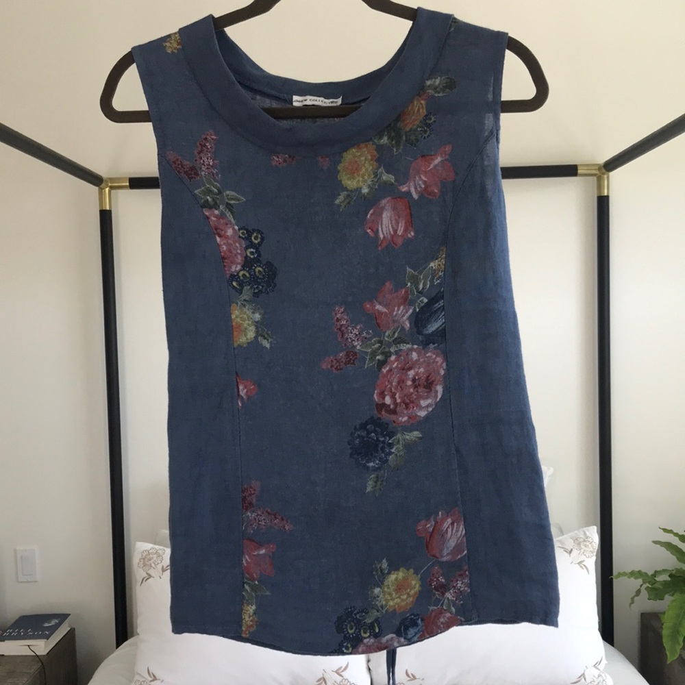 Italian Linen Top